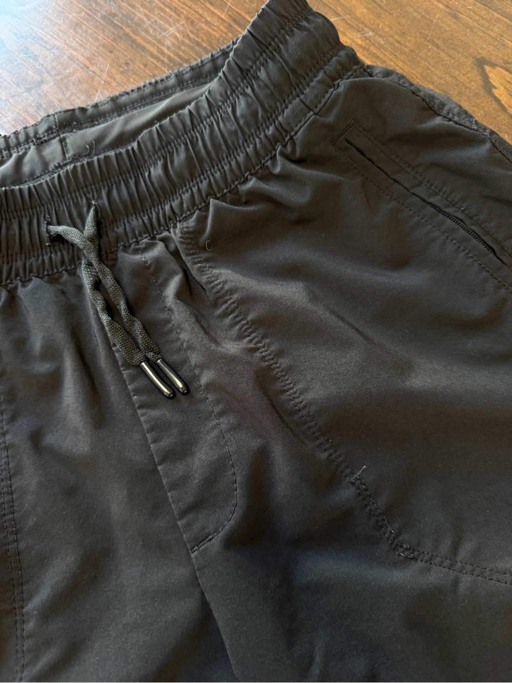 The North Face Black Elastic Waistband Pants